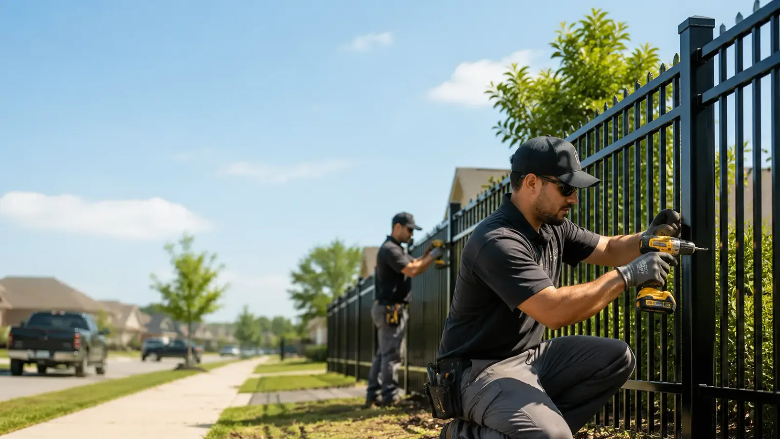 Metal Fence Installation in Coolidge, TX